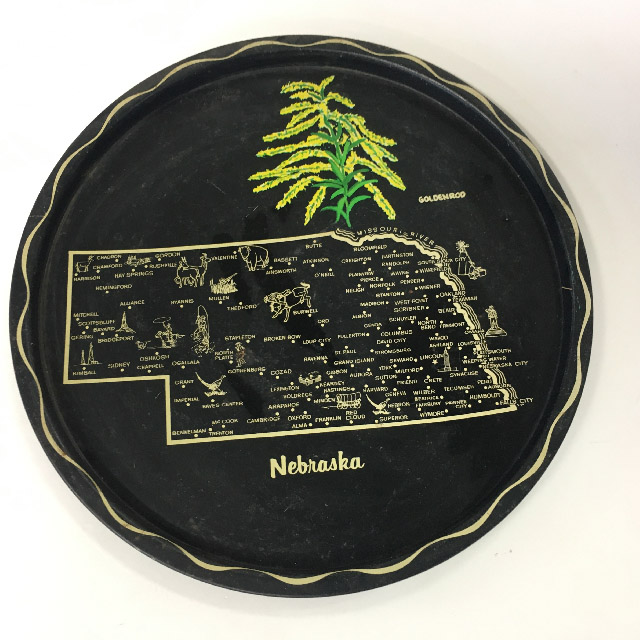 TRAY, Nebraska Souvenir